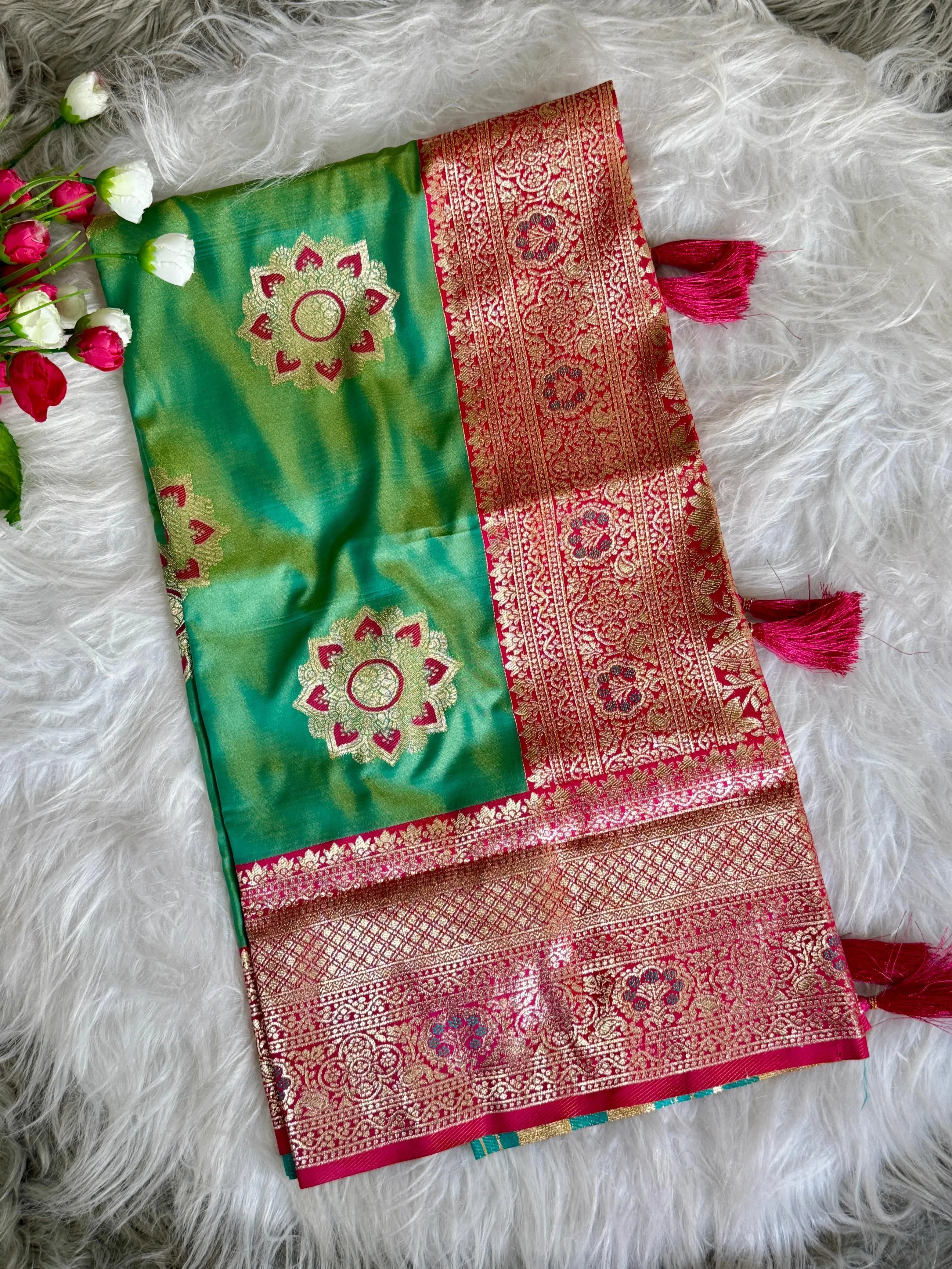 Banarasi Soft Silk Wedding Saree