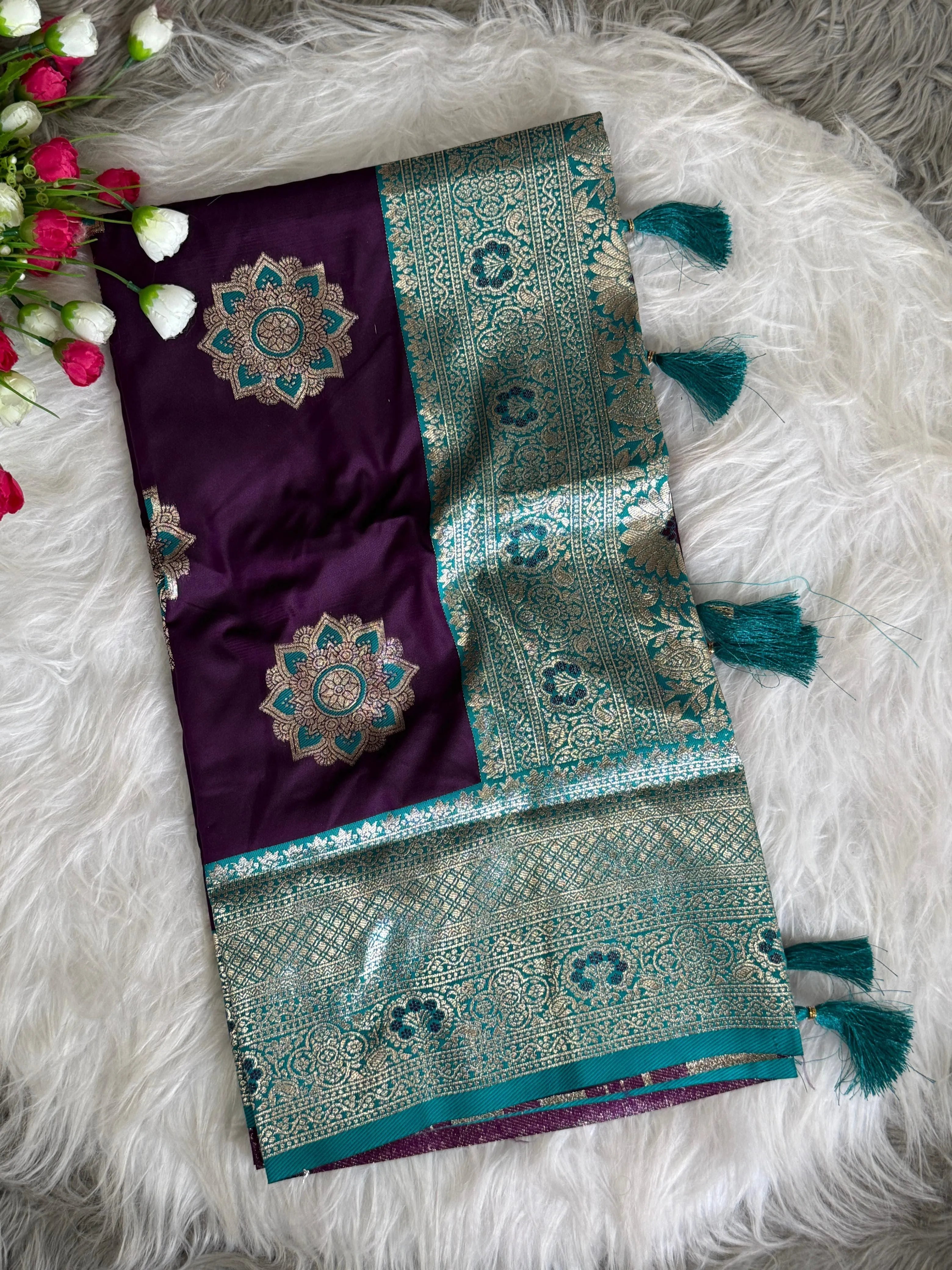 Banarasi Soft Silk Wedding Saree