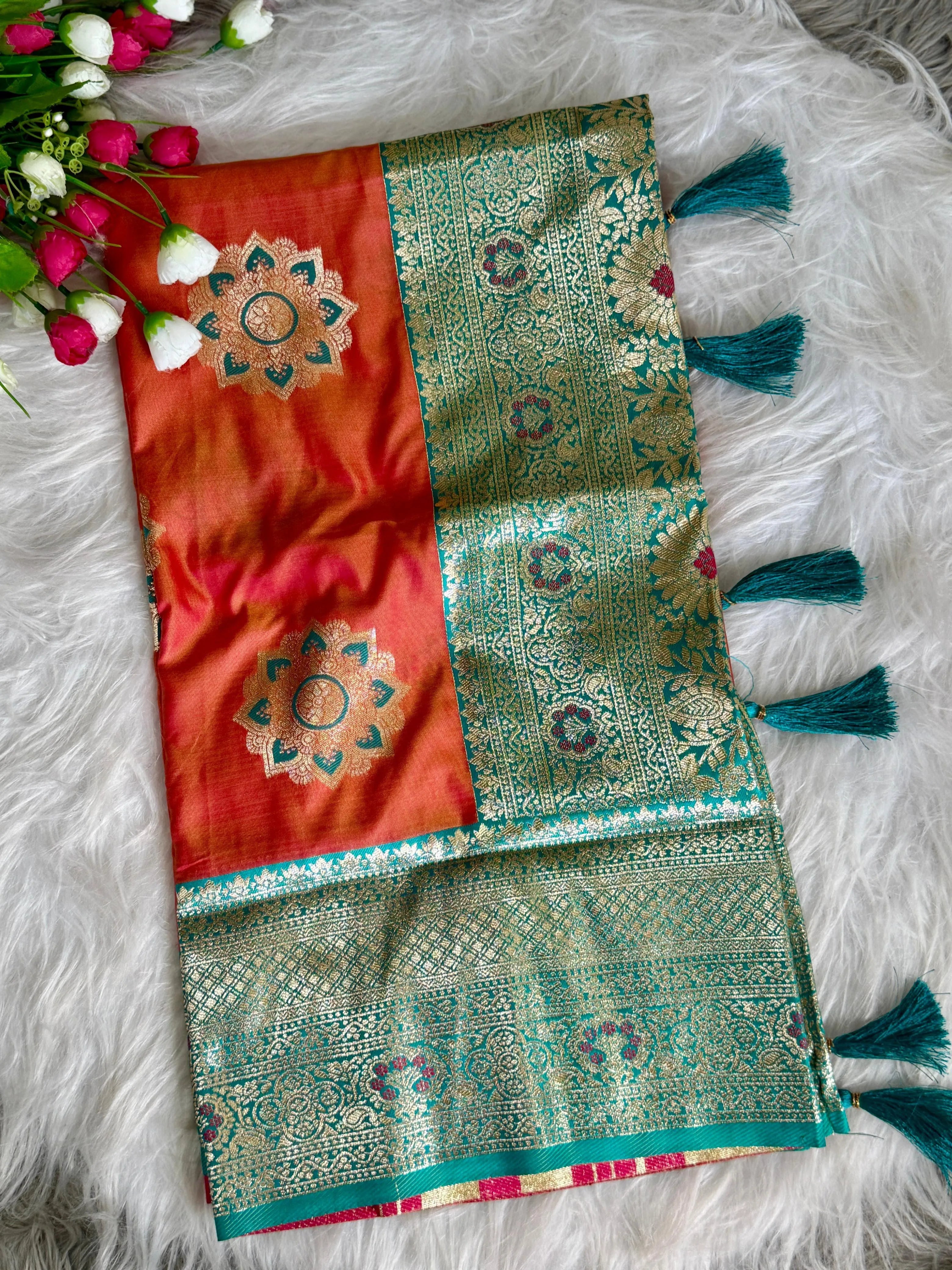 Banarasi Soft Silk Wedding Saree