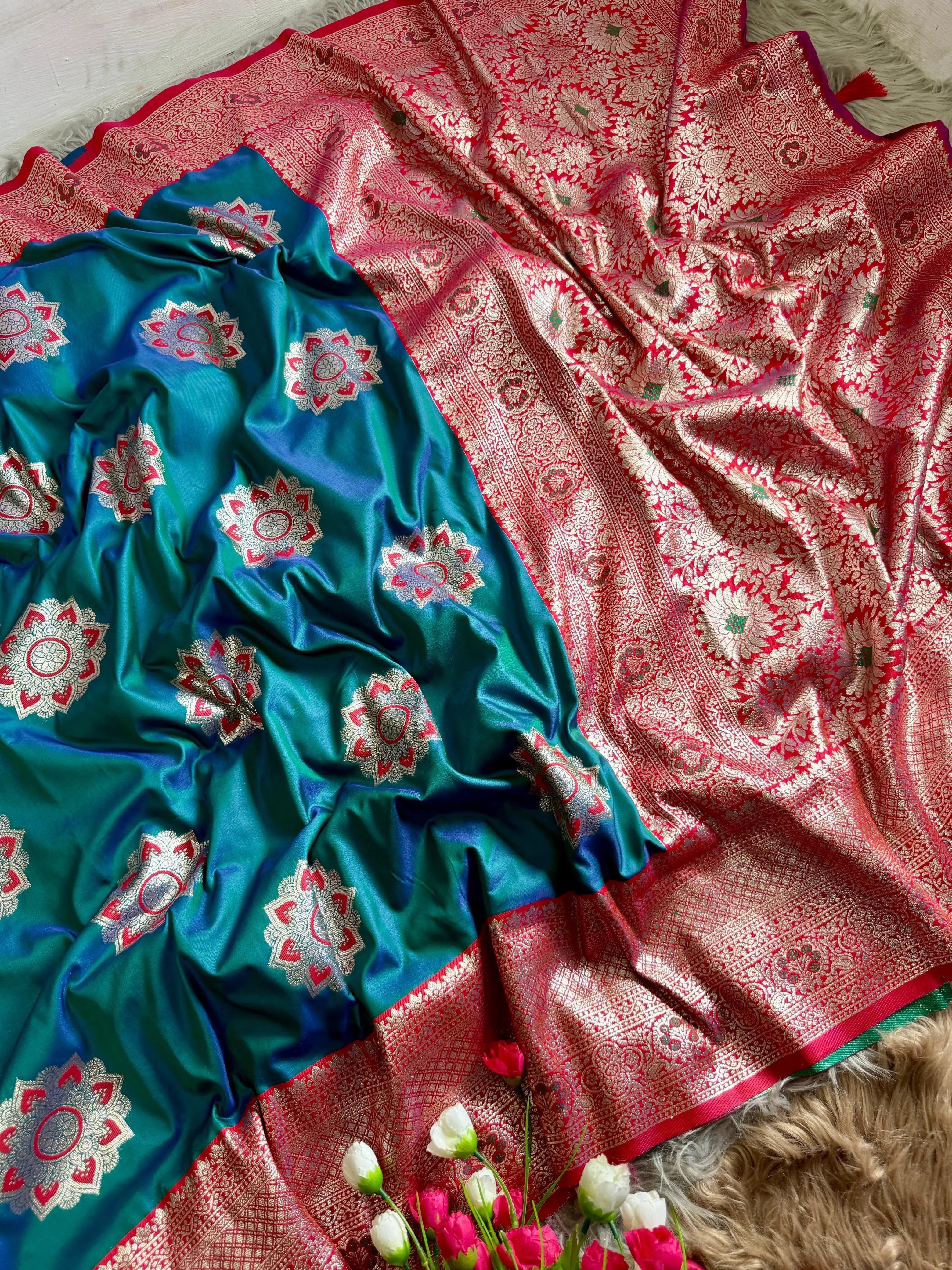 Banarasi Soft Silk Wedding Saree