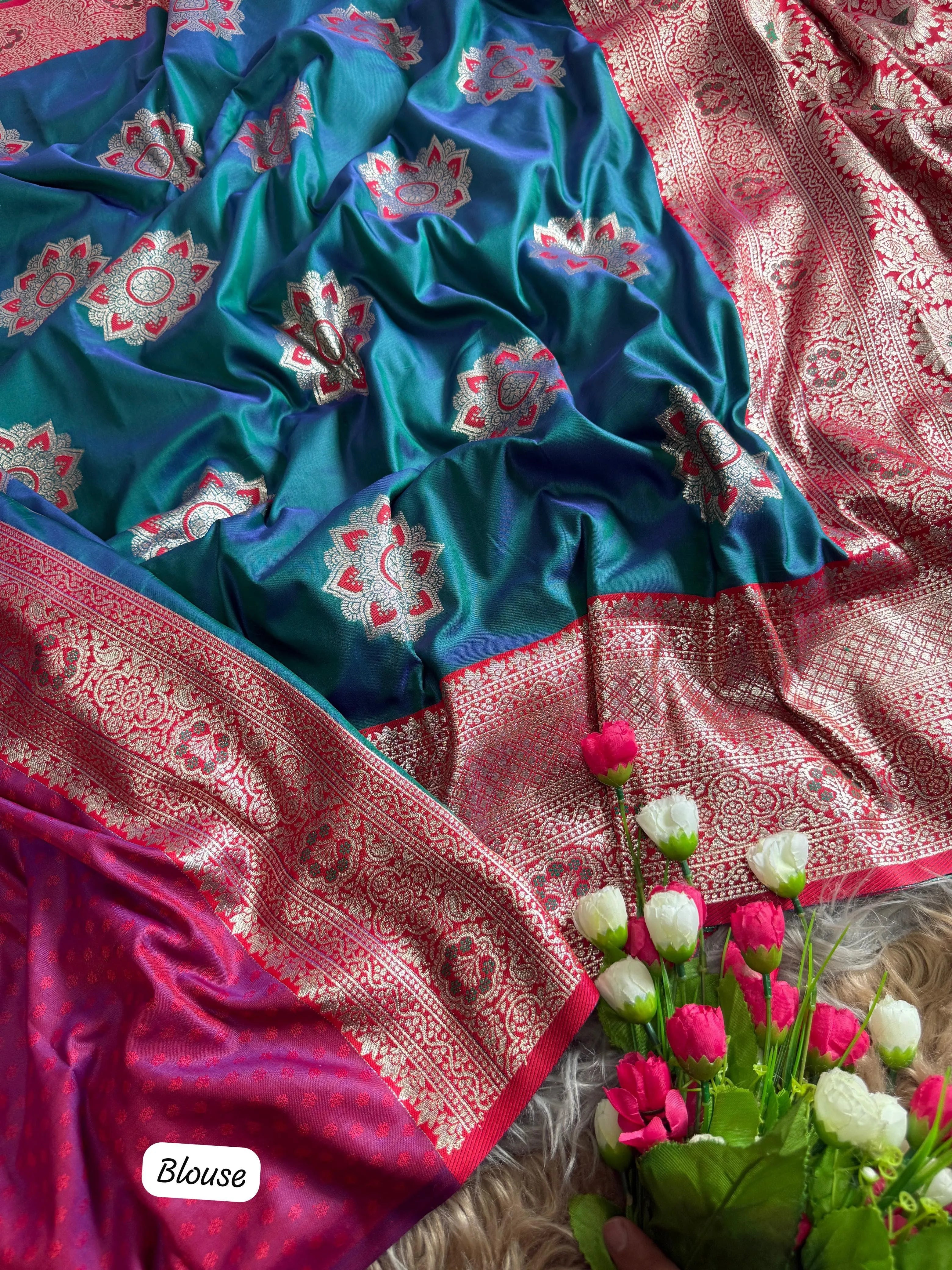 Banarasi Soft Silk Wedding Saree