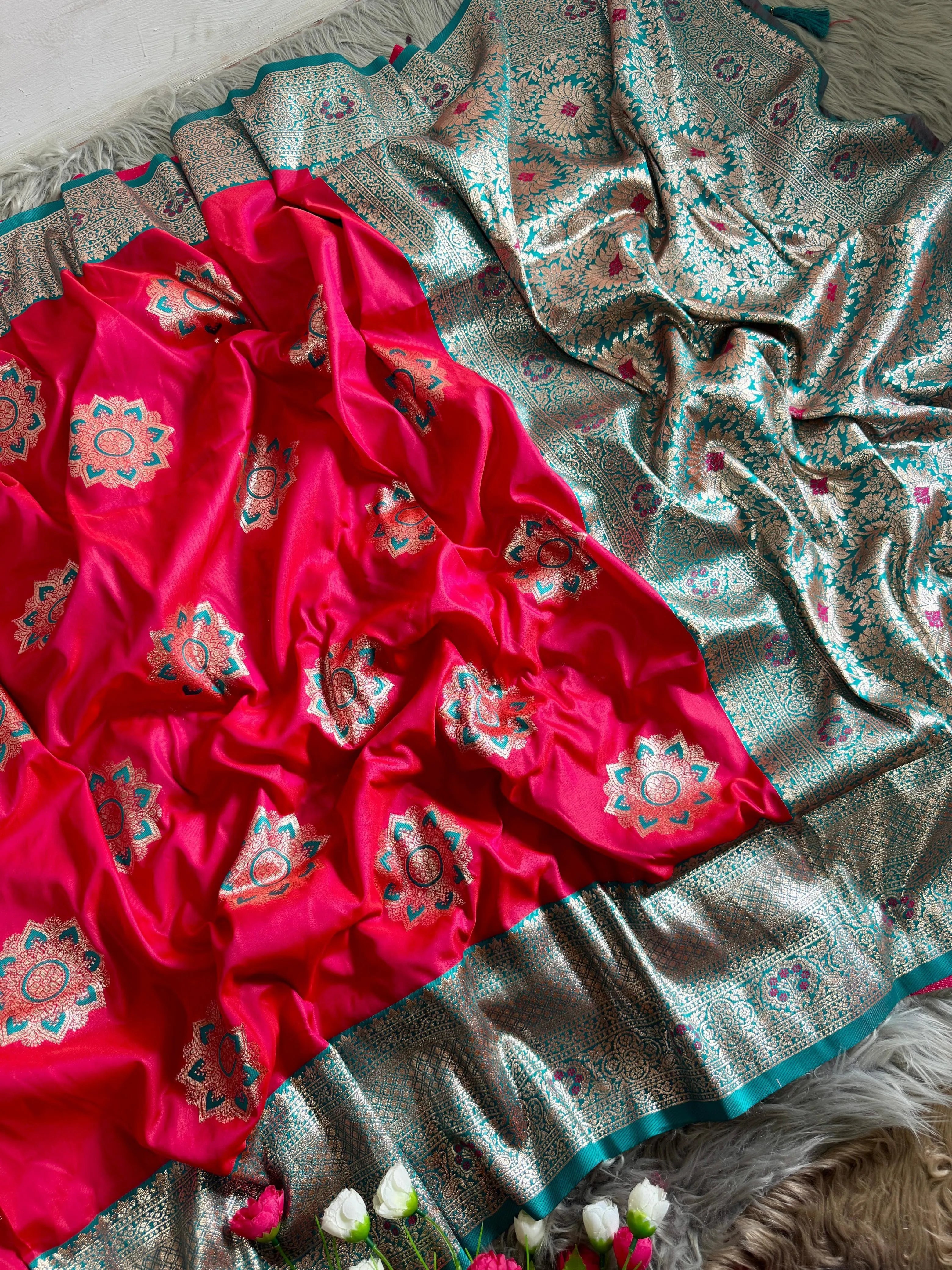 Banarasi Soft Silk Wedding Saree