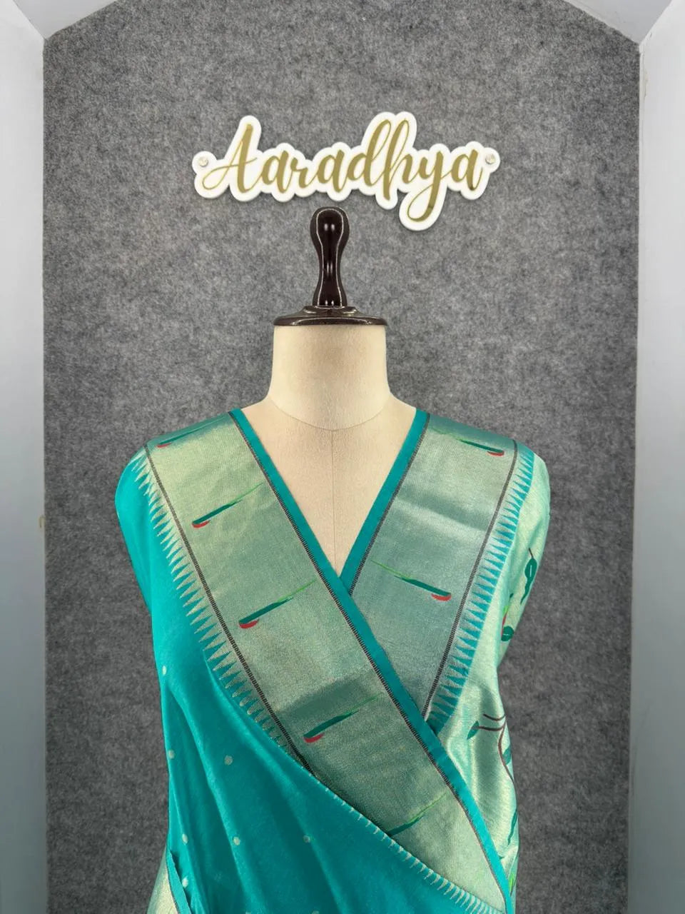 Soft Khadi Raw Silk Rich Paithani Saree