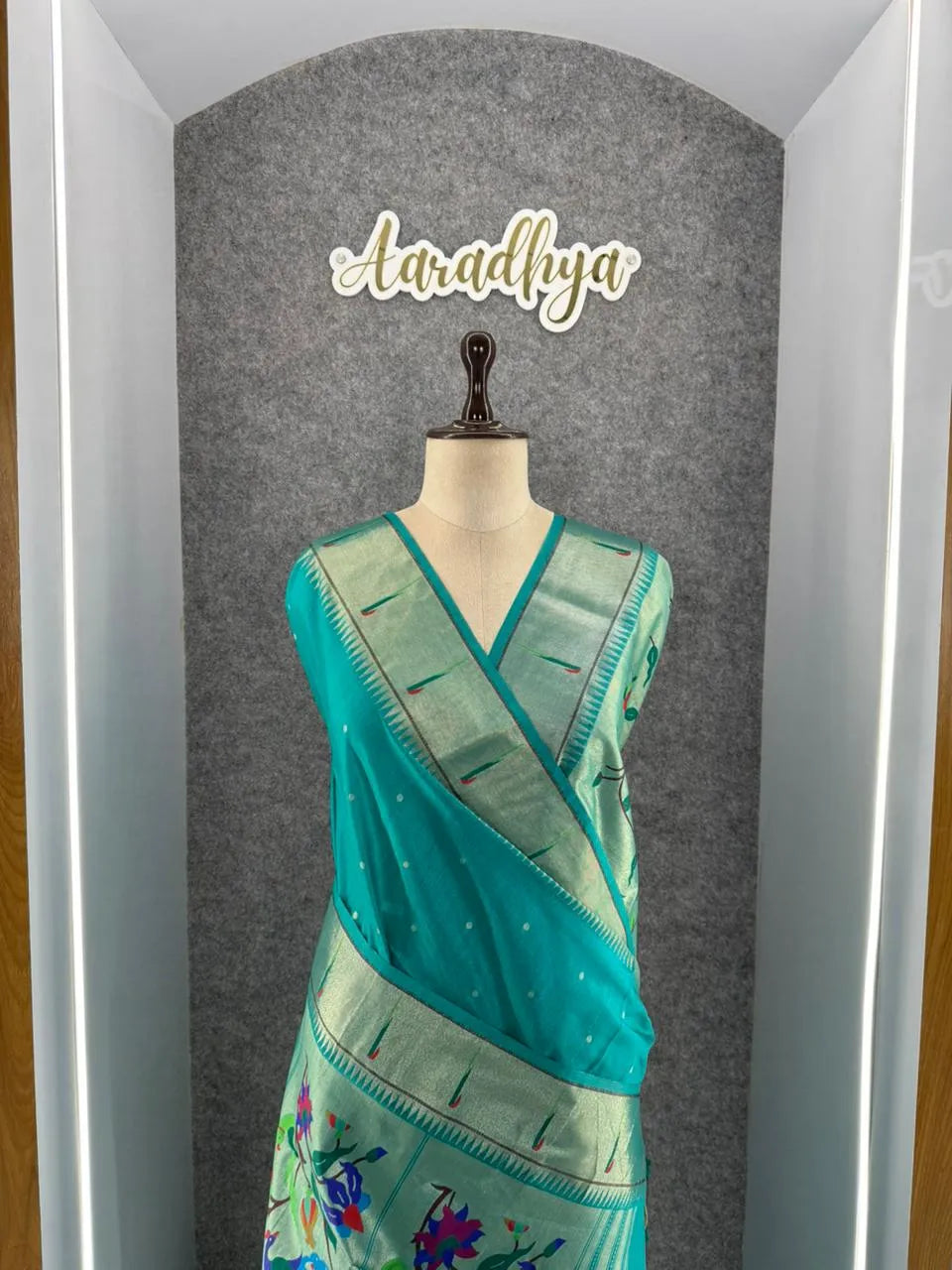 Soft Khadi Raw Silk Rich Paithani Saree