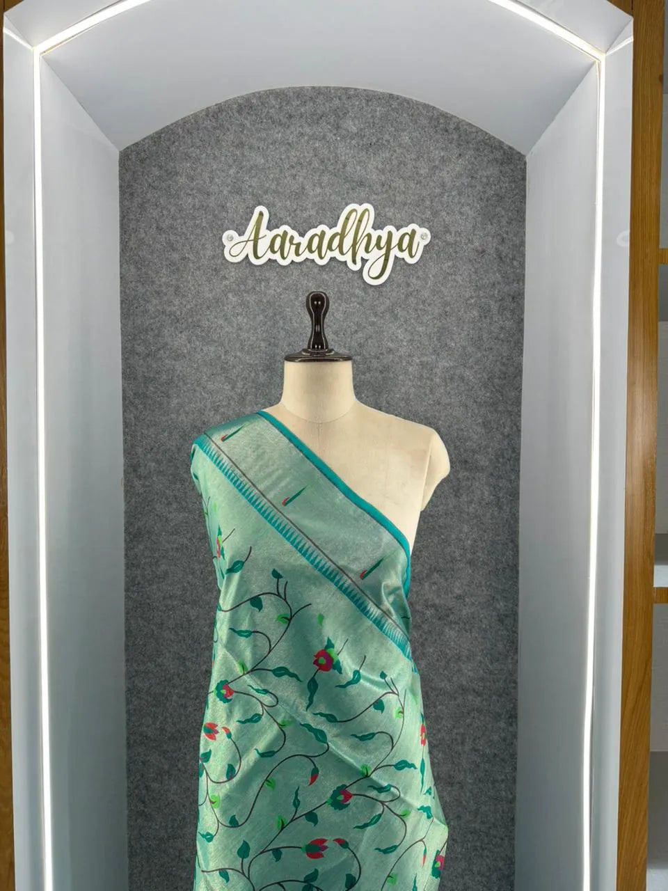 Soft Khadi Raw Silk Rich Paithani Saree