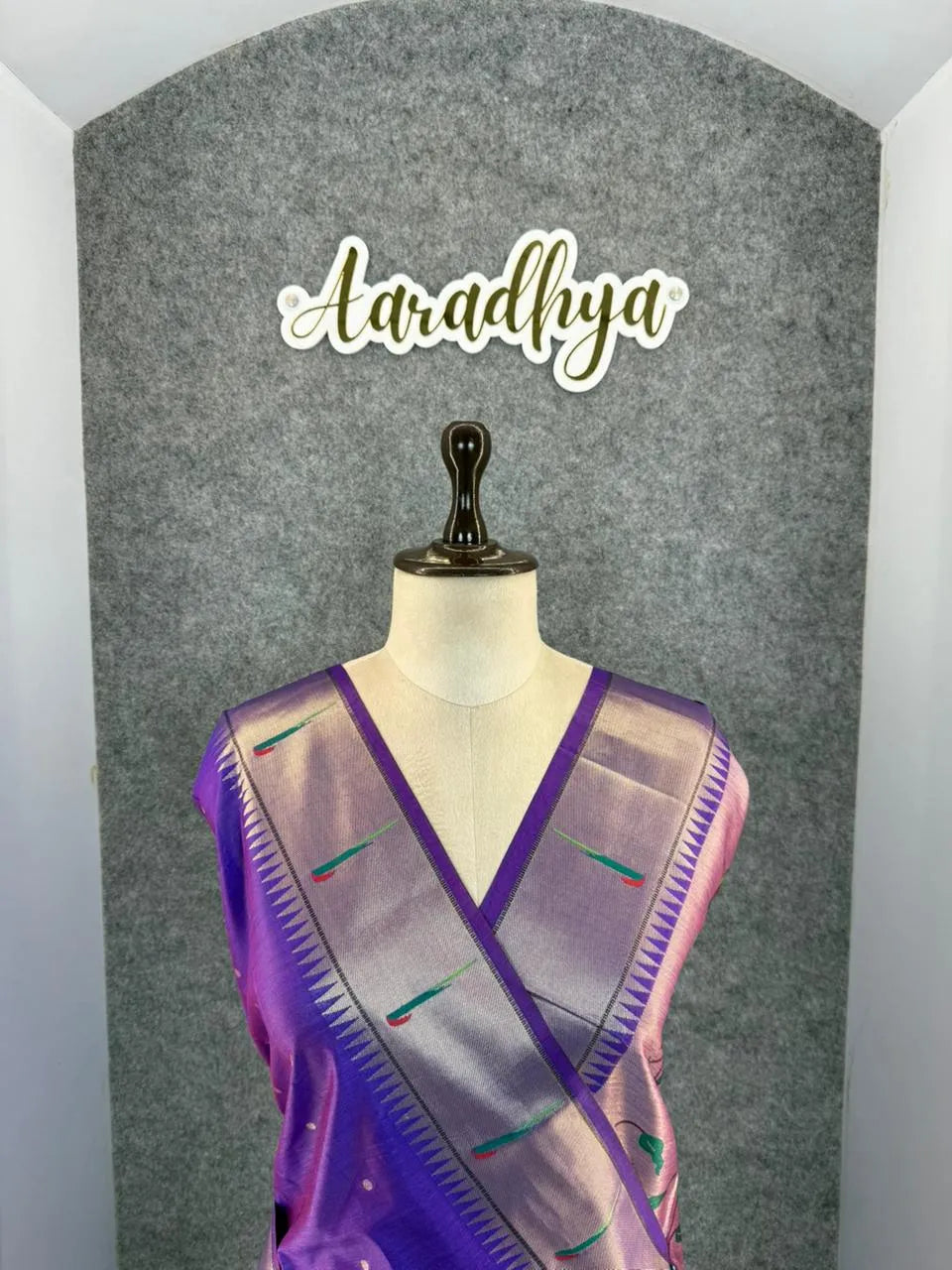 Soft Khadi Raw Silk Rich Paithani Saree