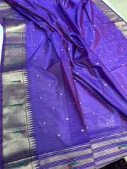 Soft Khadi Raw Silk Rich Paithani Saree