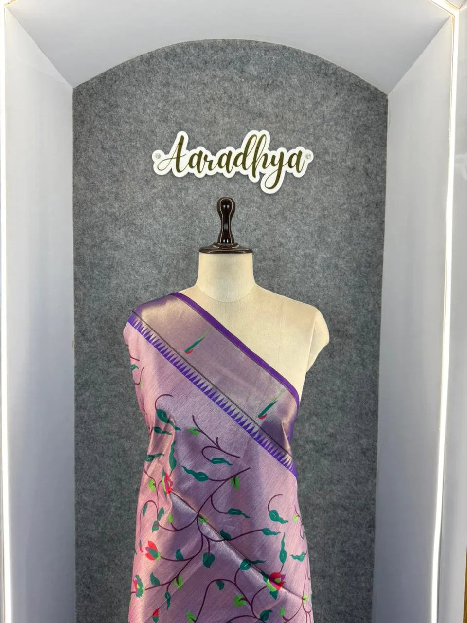 Soft Khadi Raw Silk Rich Paithani Saree