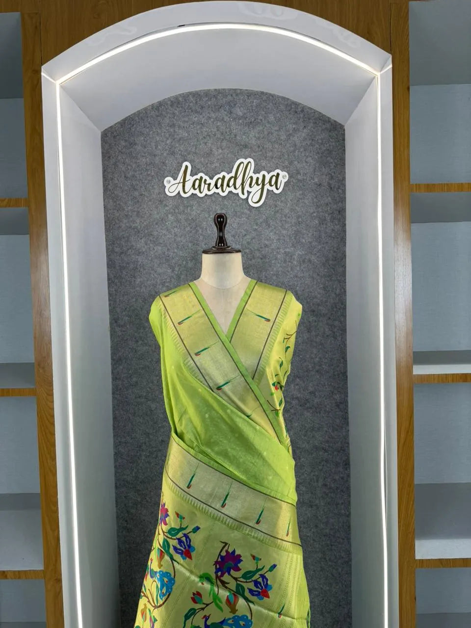 Soft Khadi Raw Silk Rich Paithani Saree