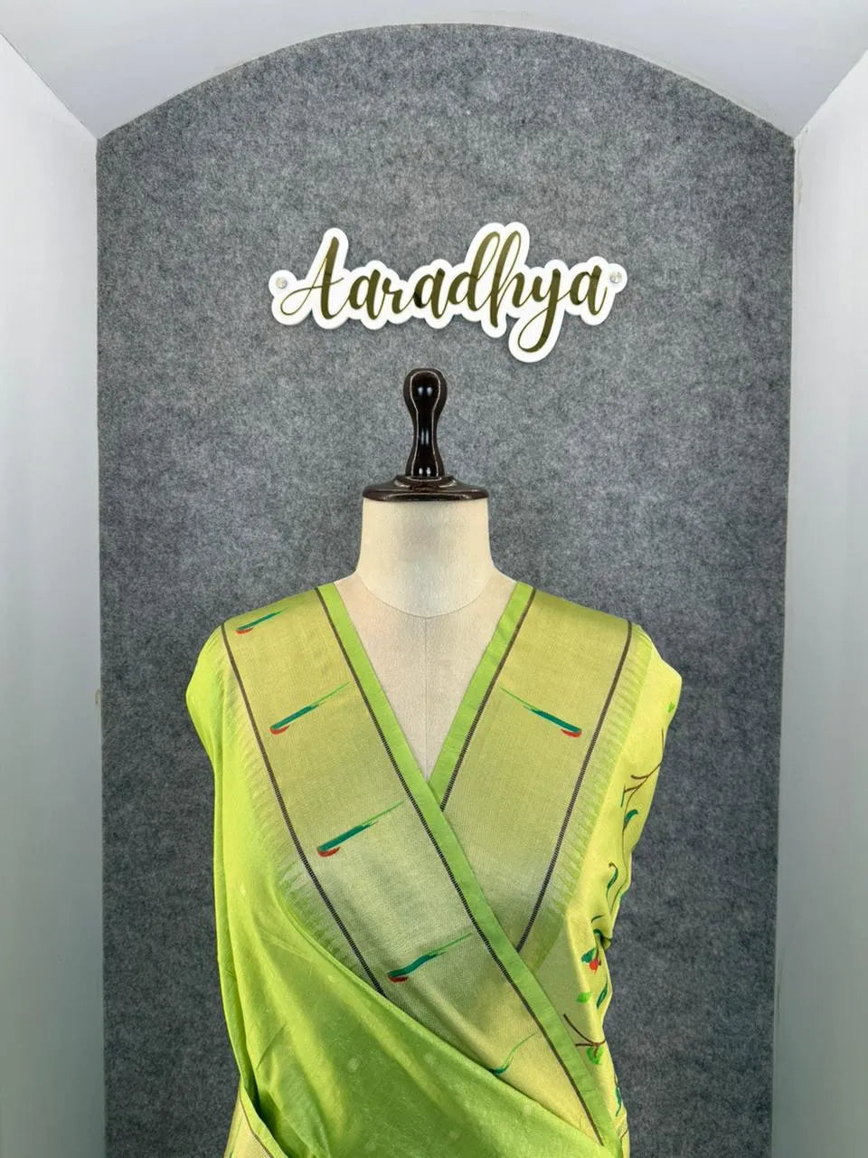 Soft Khadi Raw Silk Rich Paithani Saree