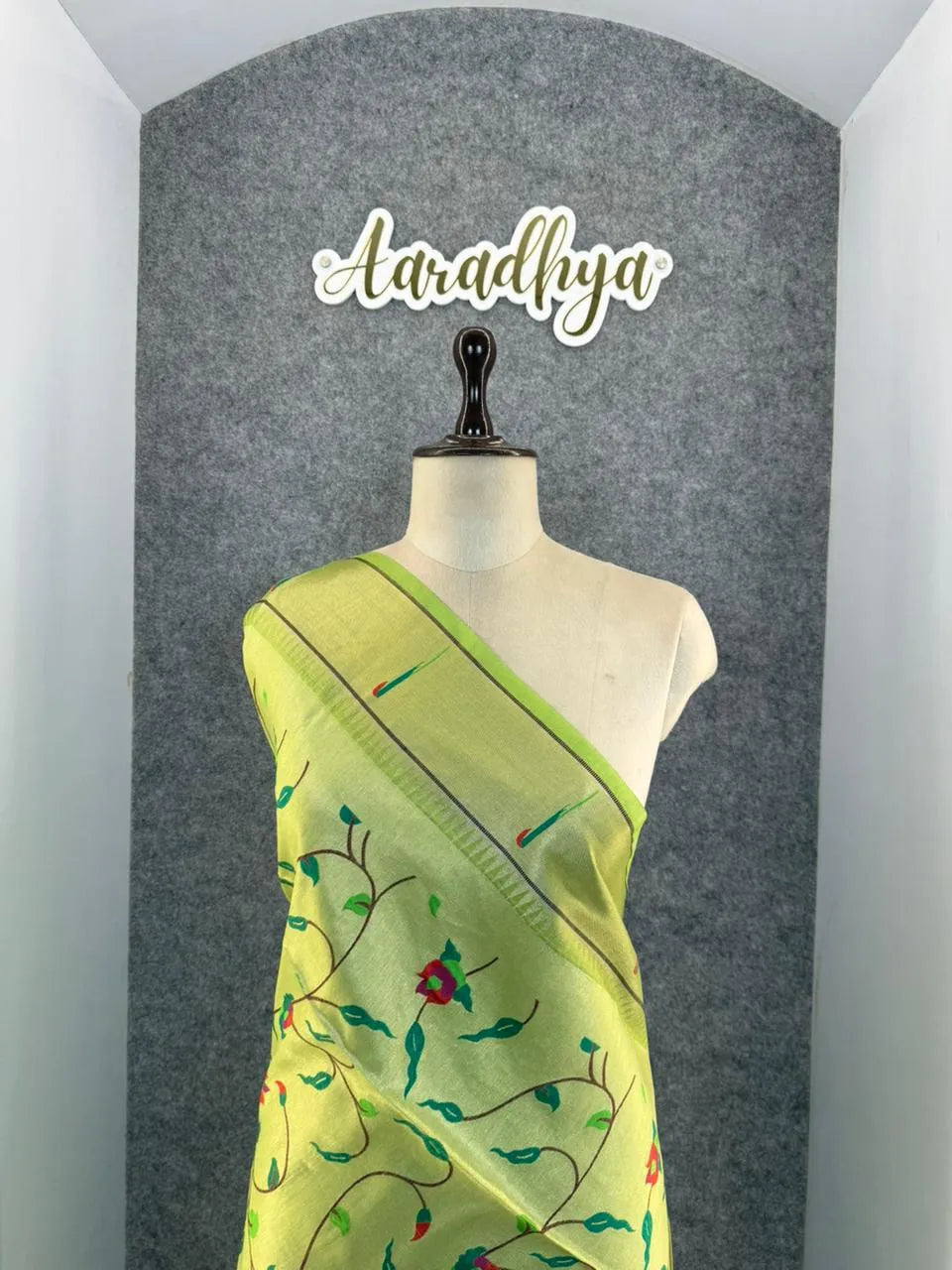 Soft Khadi Raw Silk Rich Paithani Saree