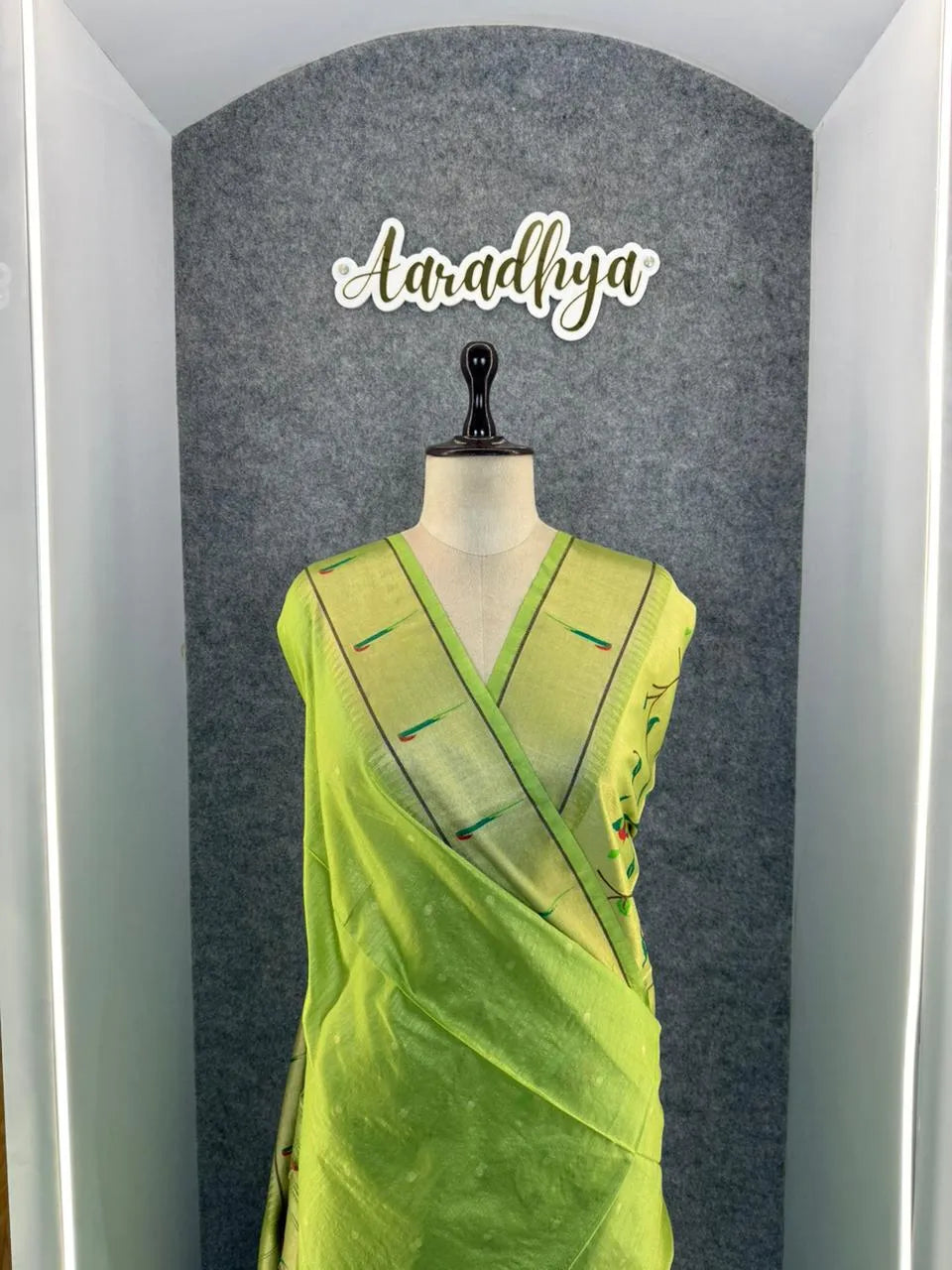 Soft Khadi Raw Silk Rich Paithani Saree