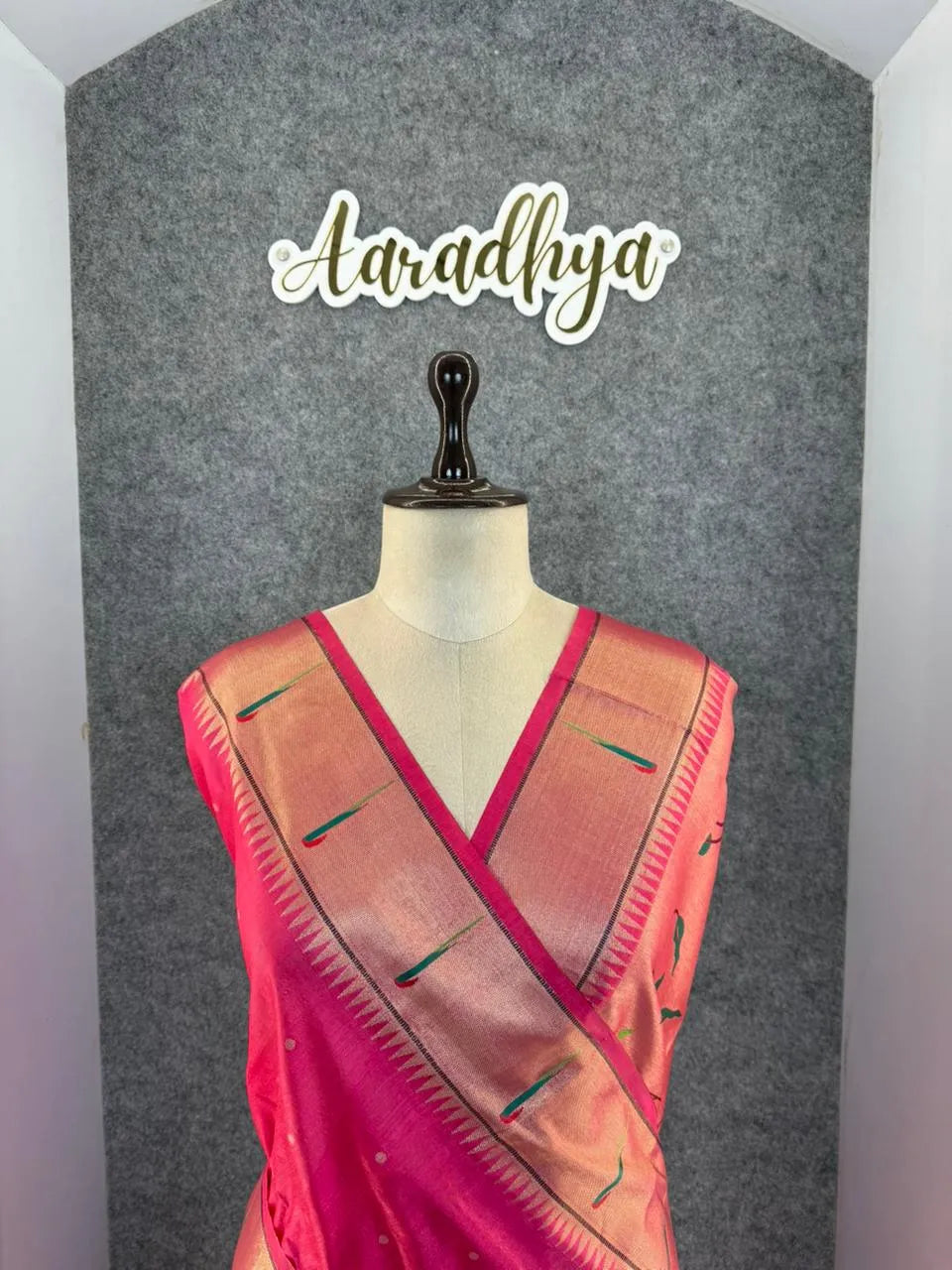 Soft Khadi Raw Silk Rich Paithani Saree