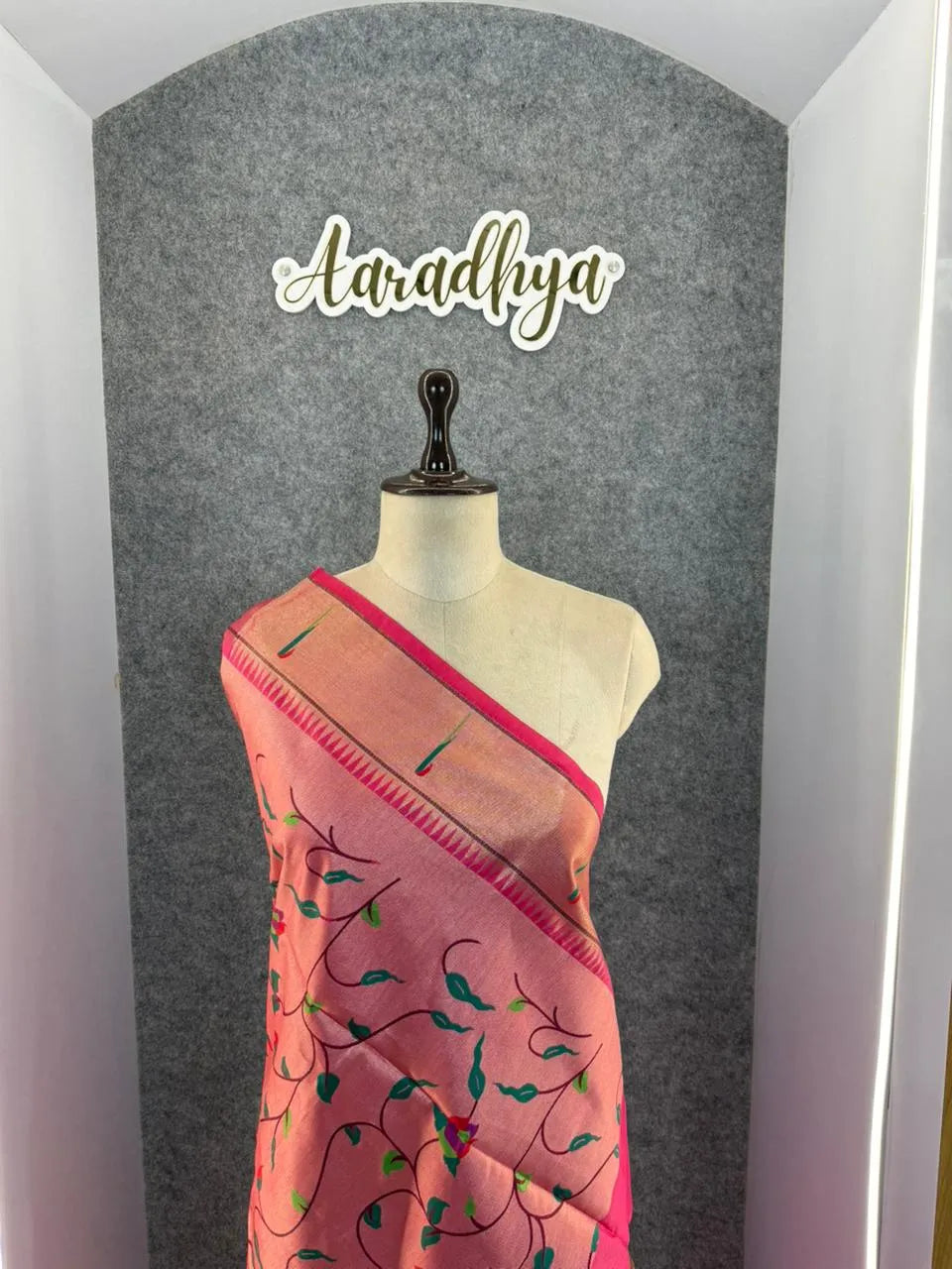 Soft Khadi Raw Silk Rich Paithani Saree