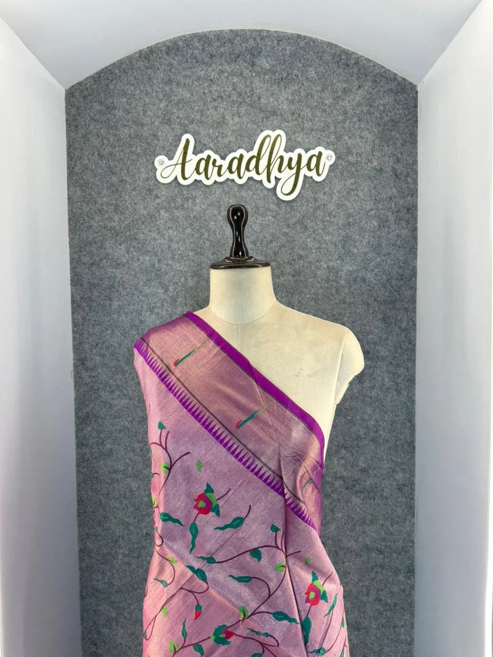 Soft Khadi Raw Silk Rich Paithani Saree