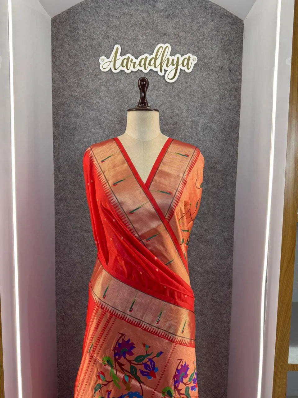 Soft Khadi Raw Silk Rich Paithani Saree