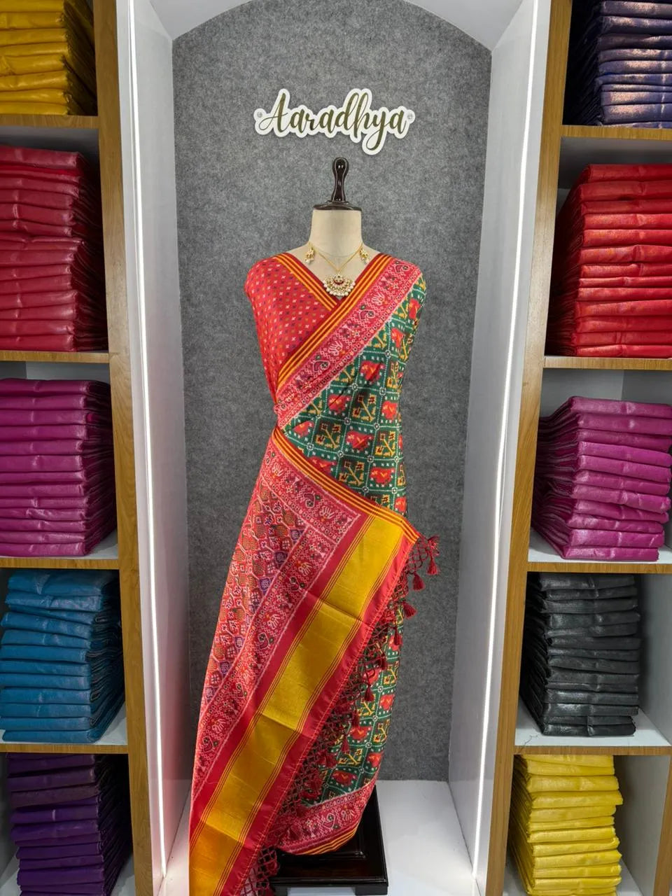 Printed Patola Sarees for Women