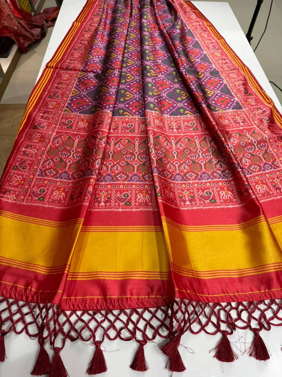 Printed Patola Sarees for Women