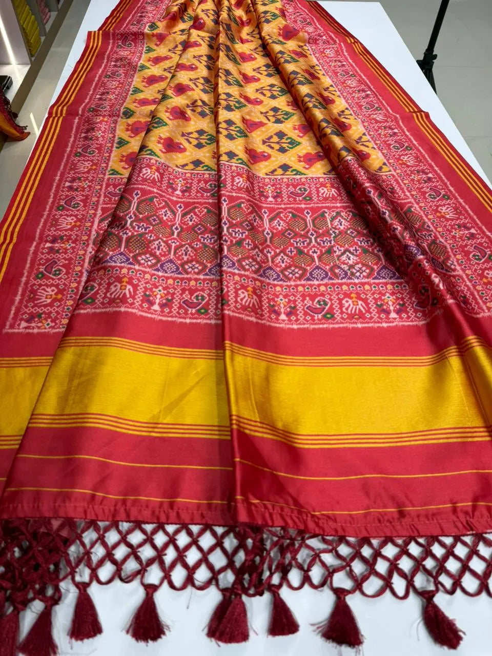 Printed Patola Sarees for Women