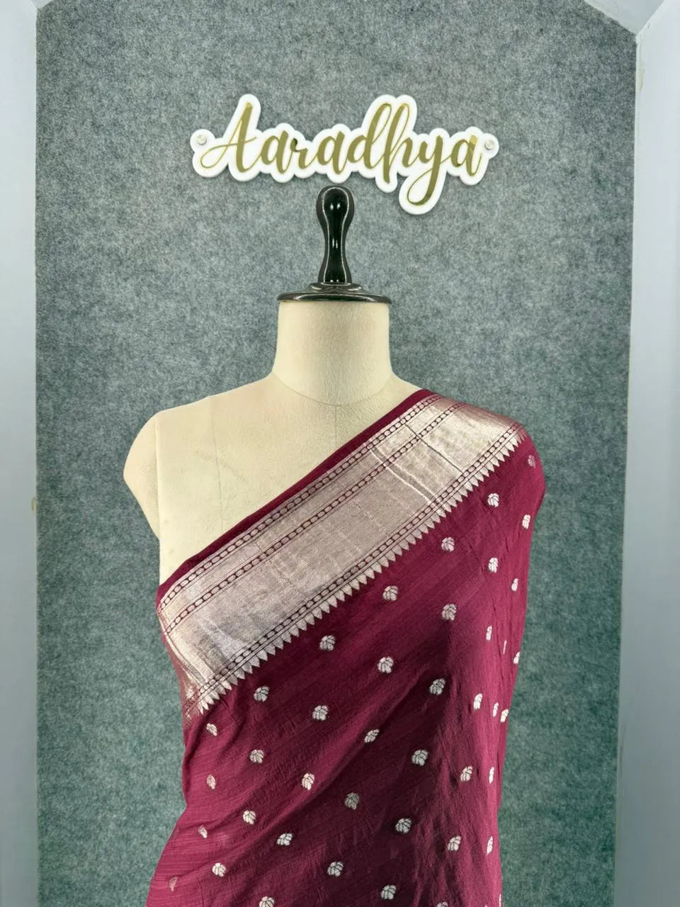 Viscose Raw Silk Bandhej Printed Paithani Saree