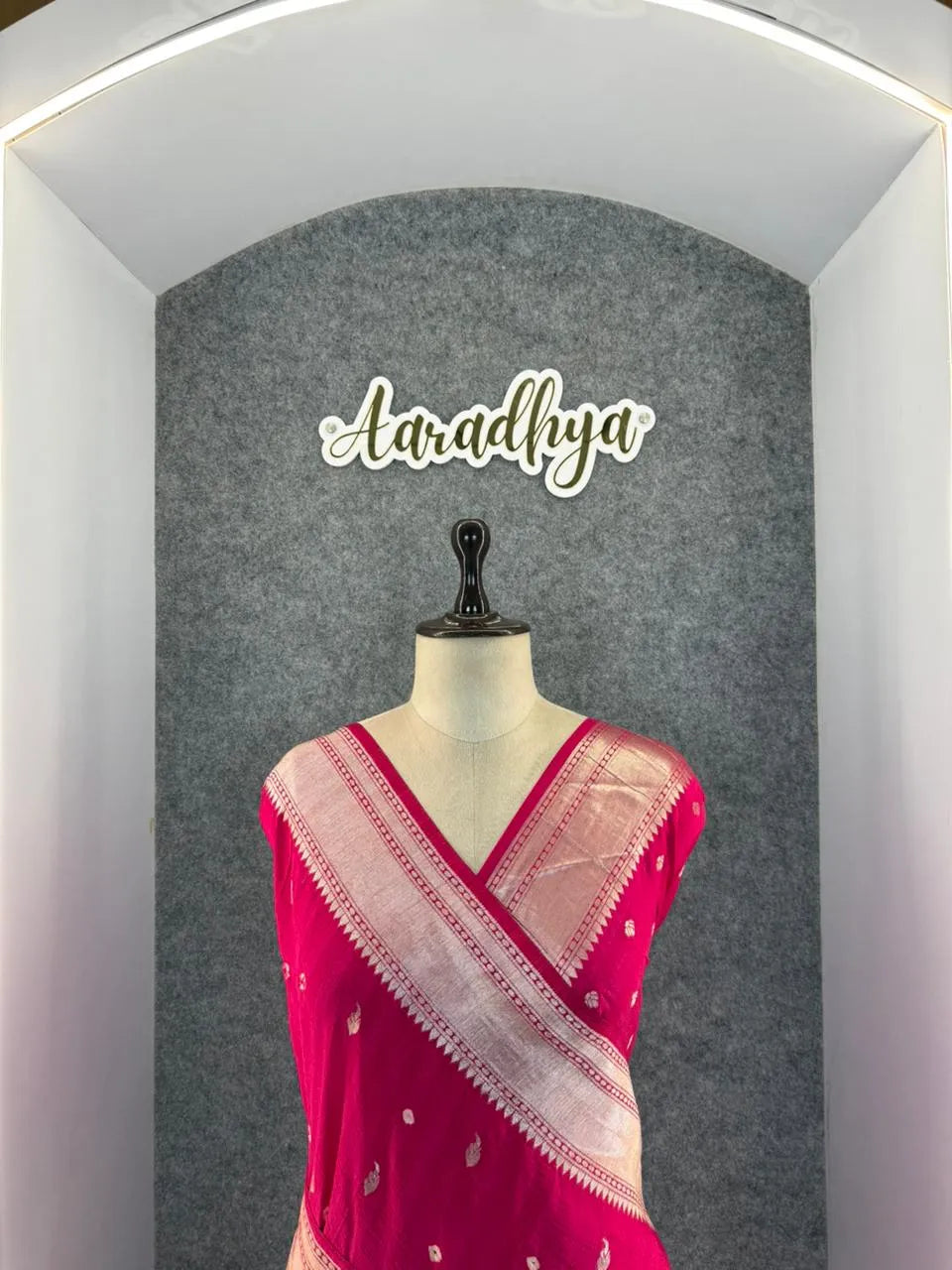 Viscose Raw Silk Bandhej Printed Paithani Saree