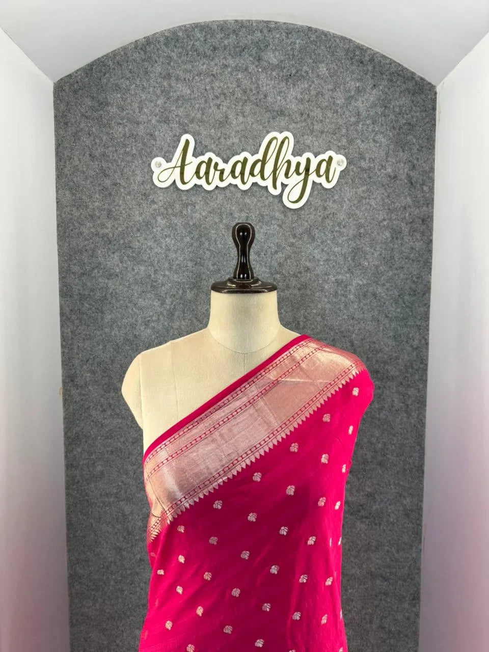 Viscose Raw Silk Bandhej Printed Paithani Saree