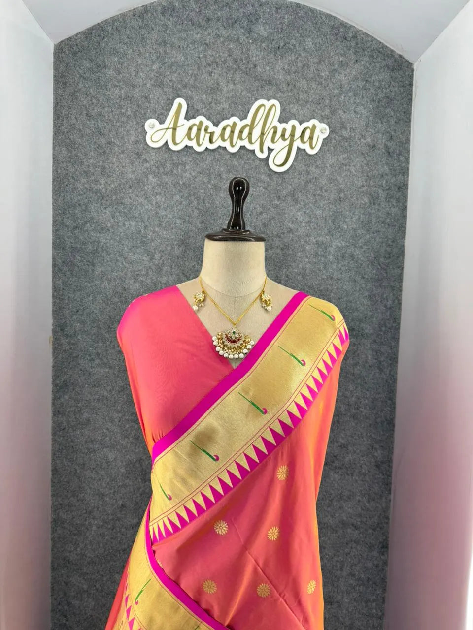 Authentic Paithani Sarees – Marathi Parampara