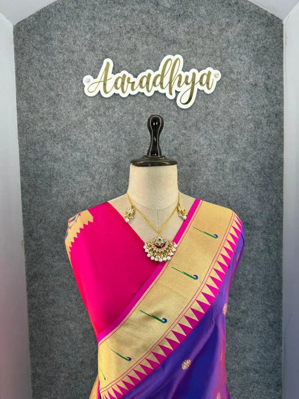 Authentic Paithani Sarees – Marathi Parampara