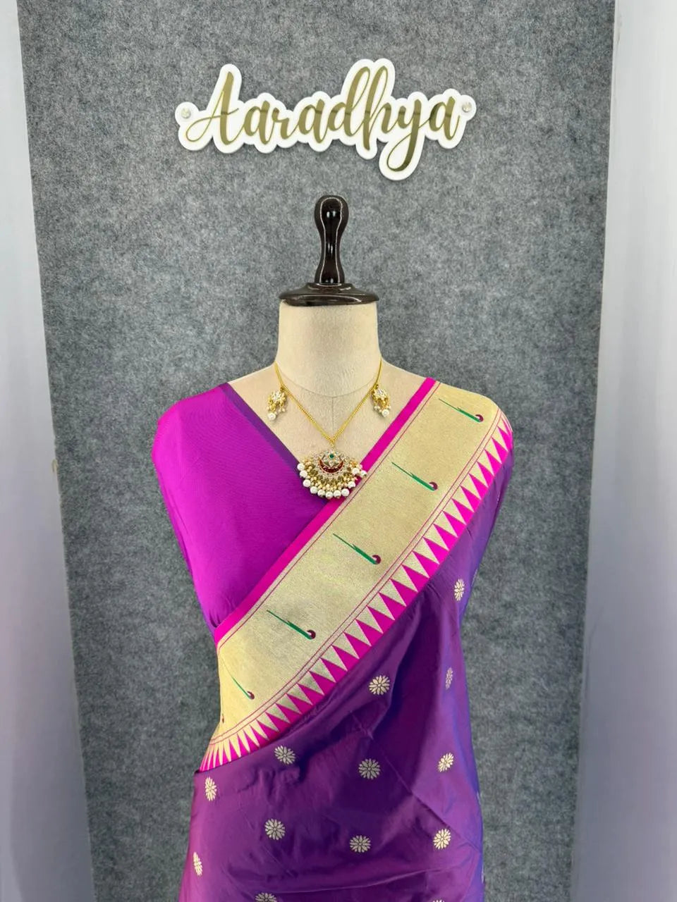 Authentic Paithani Sarees – Marathi Parampara