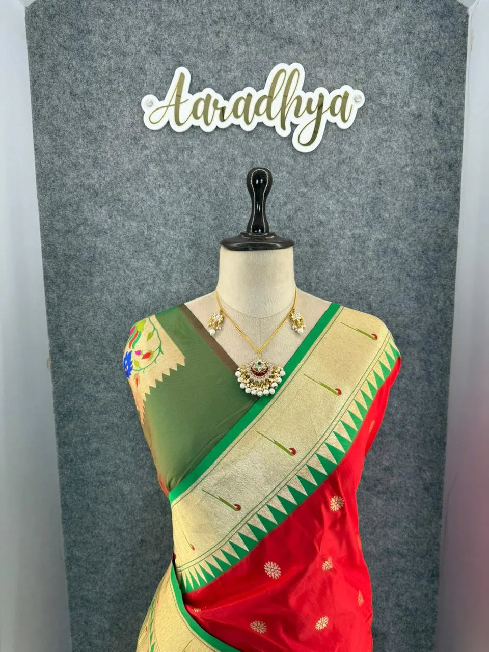 Authentic Paithani Sarees – Marathi Parampara