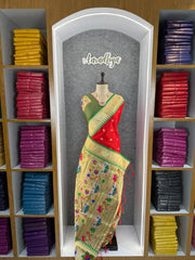 Authentic Paithani Sarees – Marathi Parampara