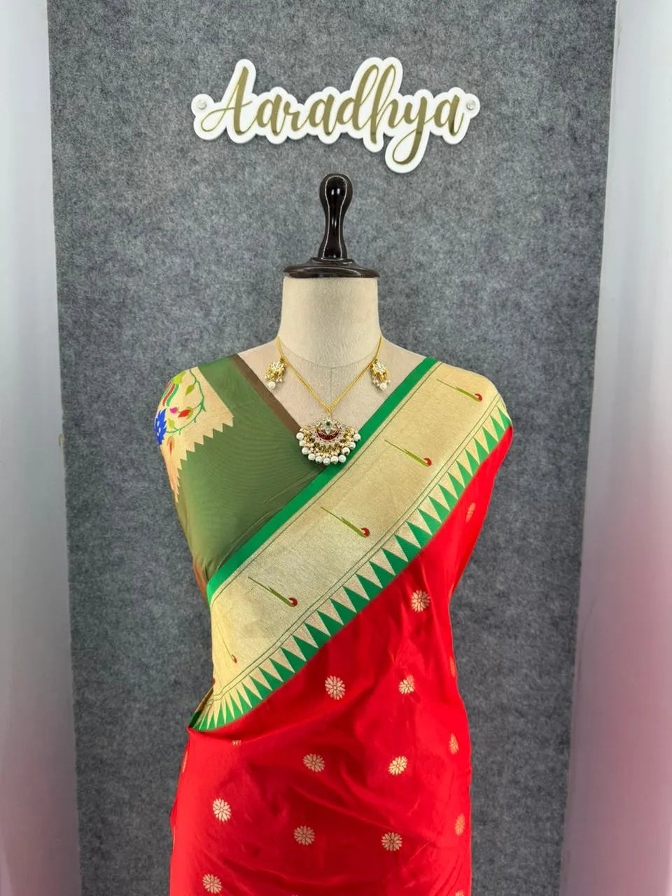 Authentic Paithani Sarees – Marathi Parampara