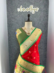 Authentic Paithani Sarees – Marathi Parampara