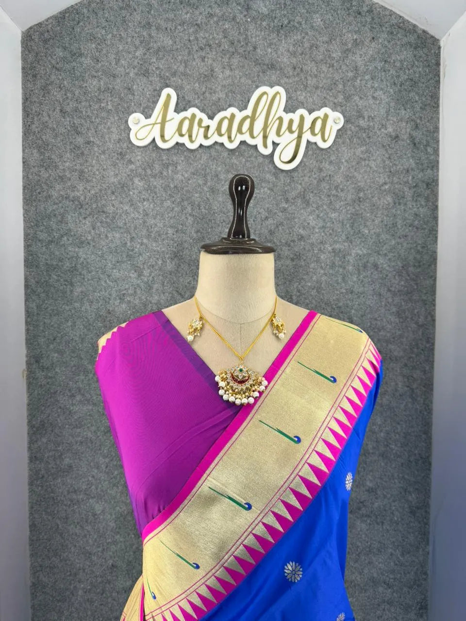 Authentic Paithani Sarees – Marathi Parampara