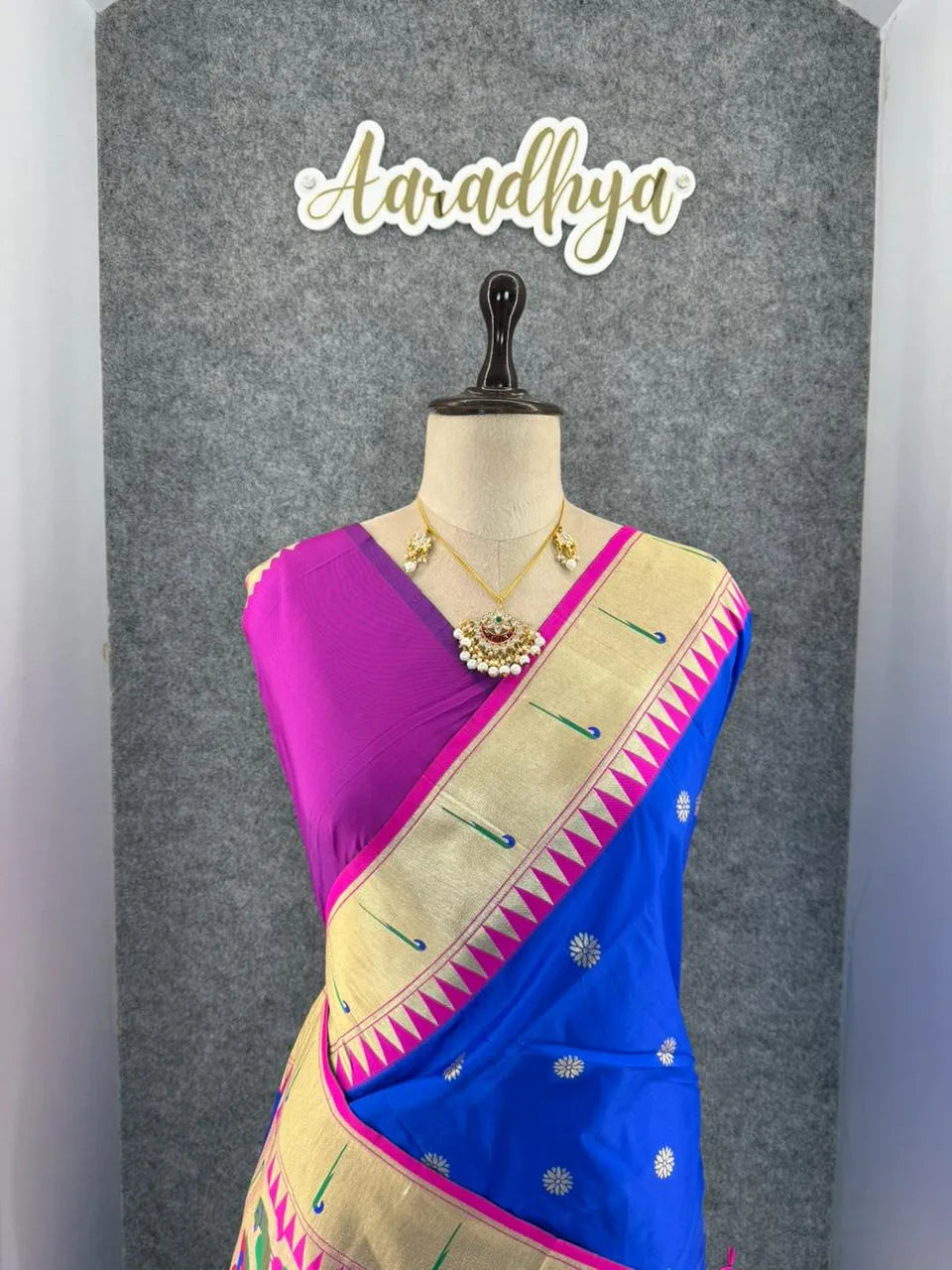 Authentic Paithani Sarees – Marathi Parampara
