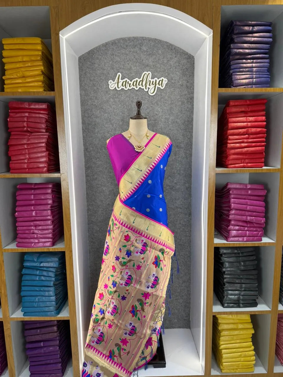 Authentic Paithani Sarees – Marathi Parampara