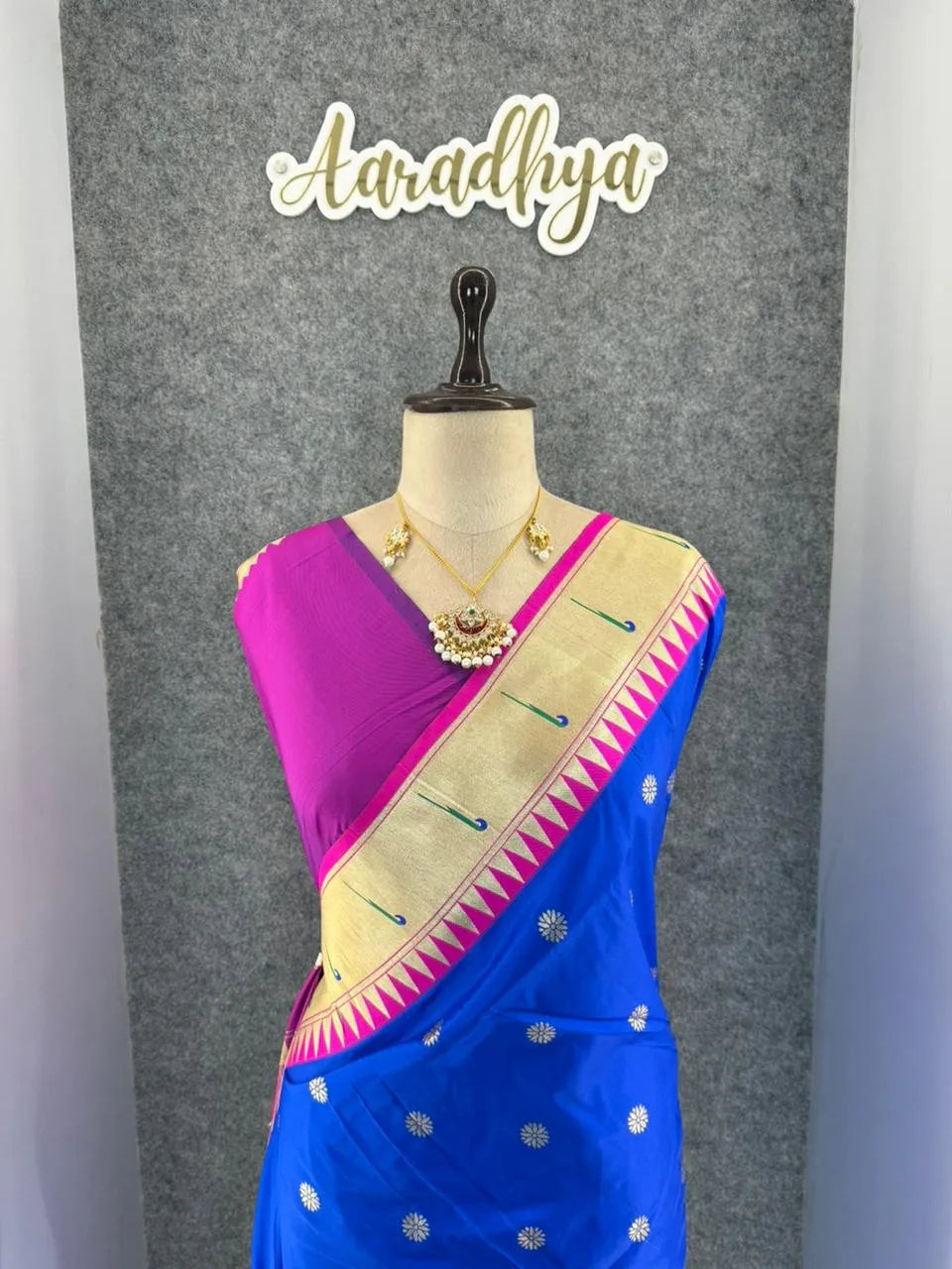 Authentic Paithani Sarees – Marathi Parampara