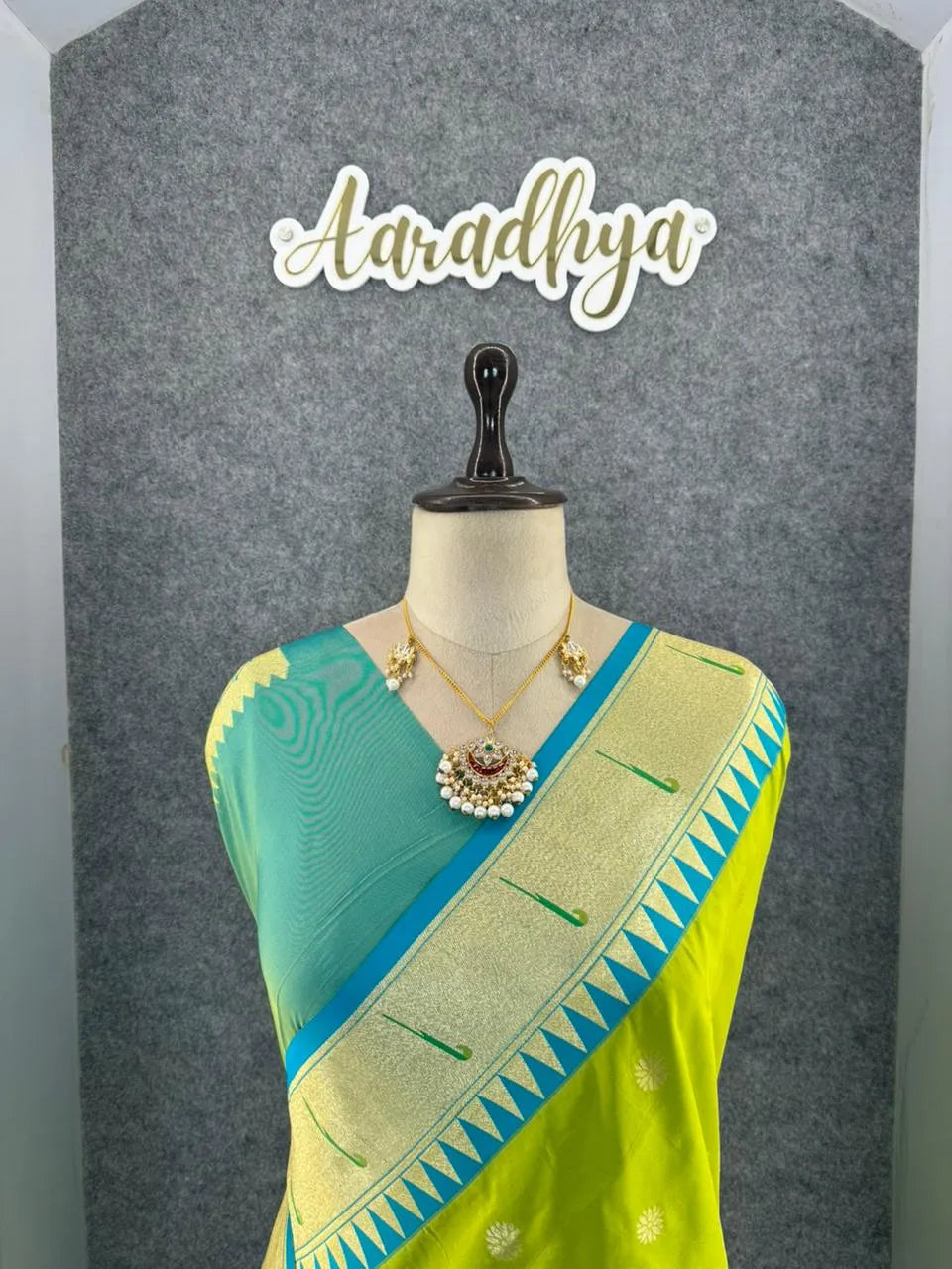 Authentic Paithani Sarees – Marathi Parampara