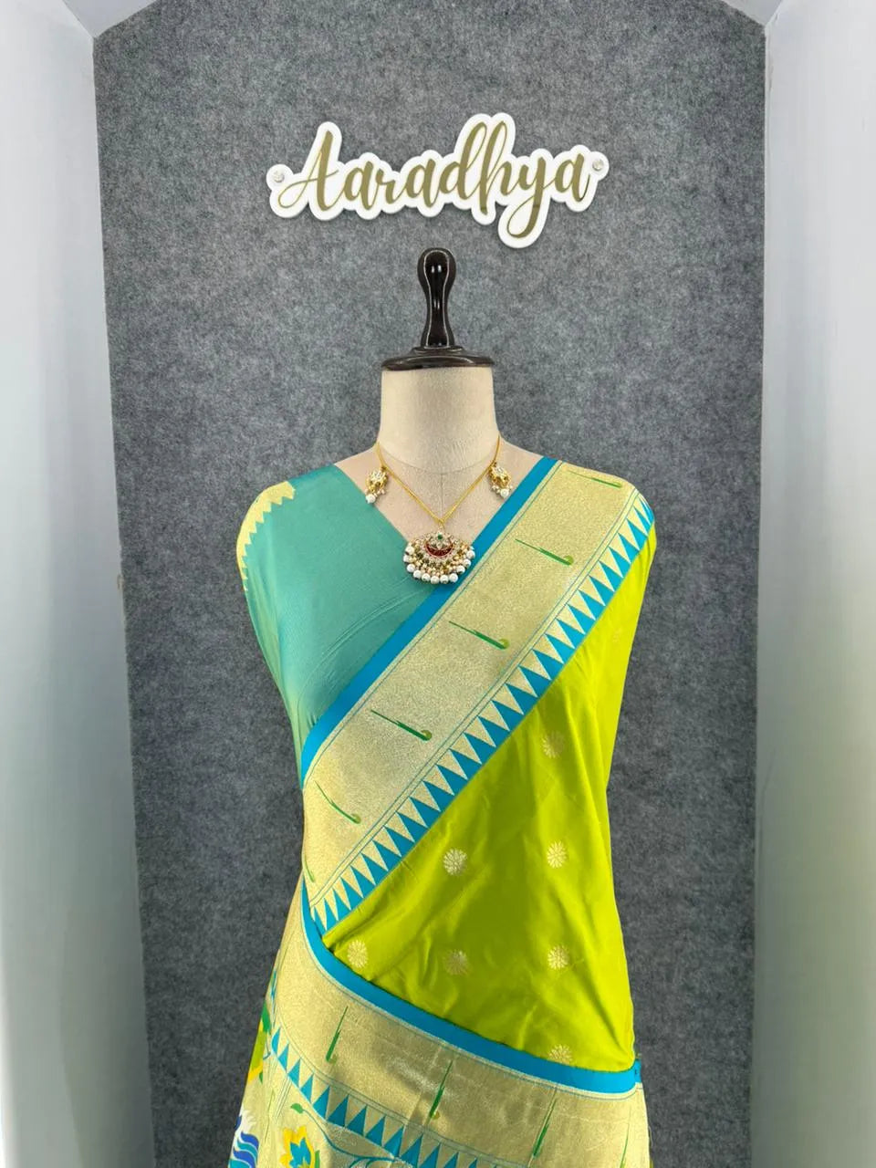 Authentic Paithani Sarees – Marathi Parampara