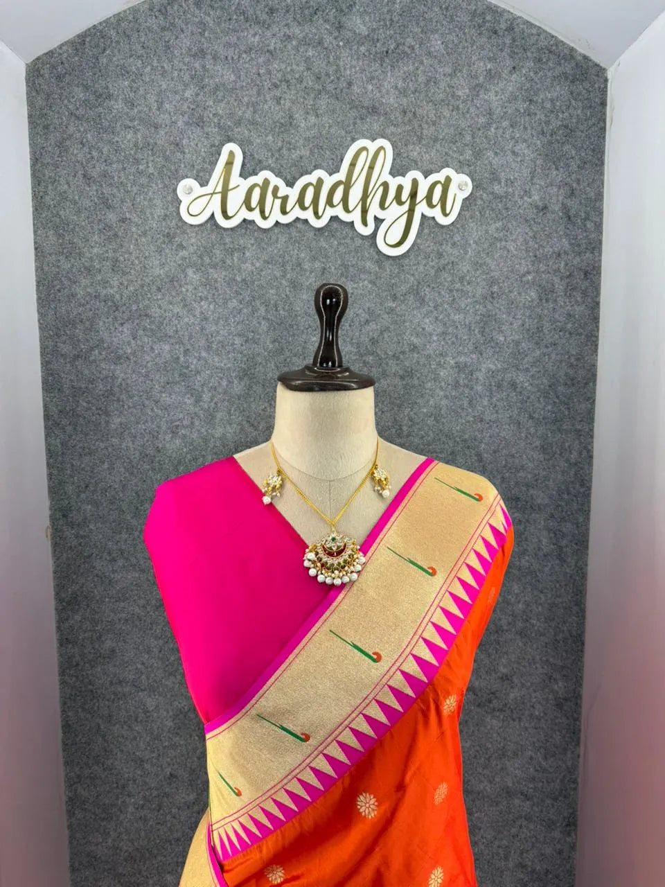 Authentic Paithani Sarees – Marathi Parampara