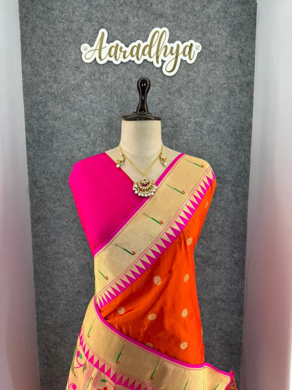Authentic Paithani Sarees – Marathi Parampara