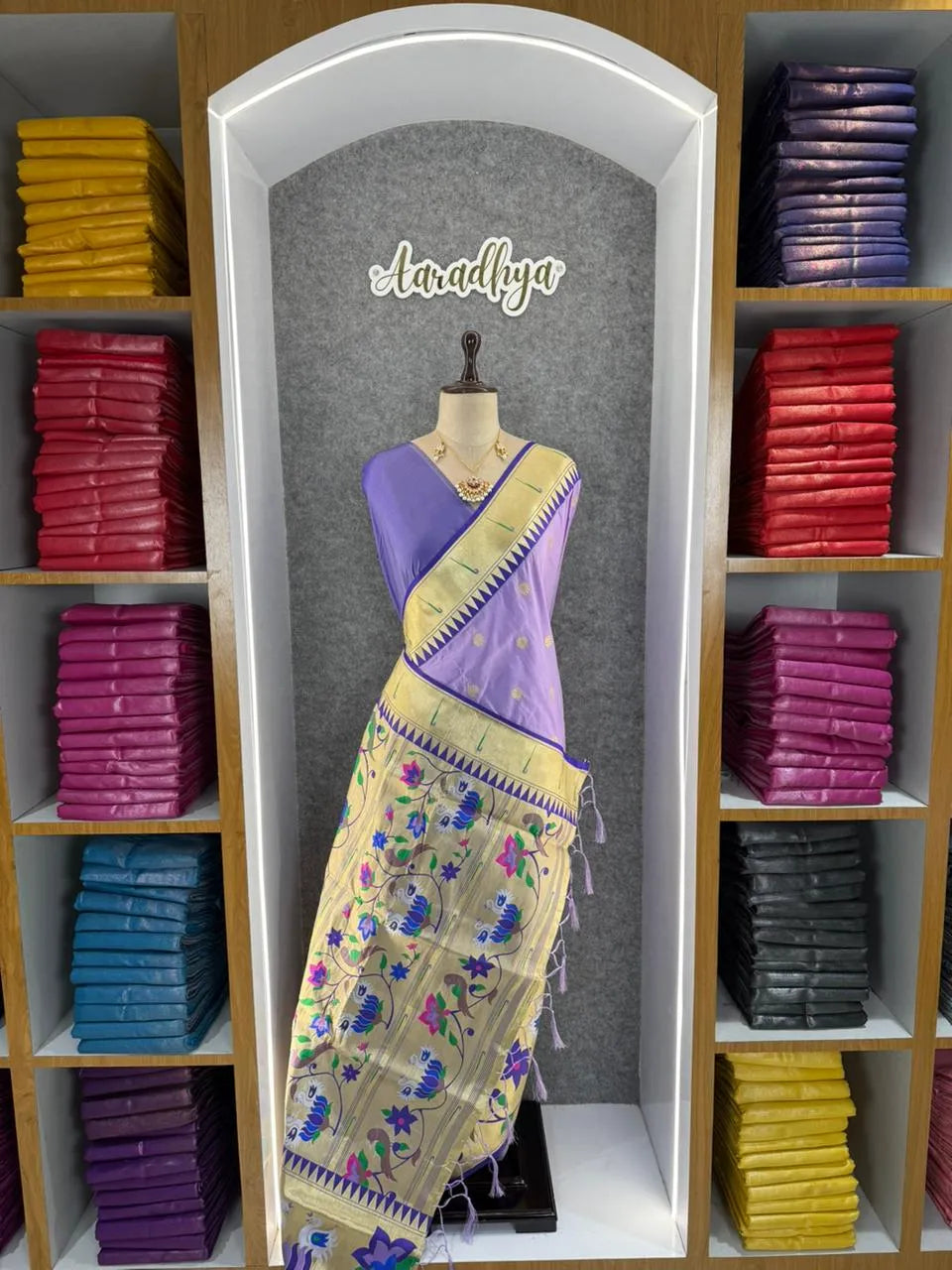 Authentic Paithani Sarees – Marathi Parampara