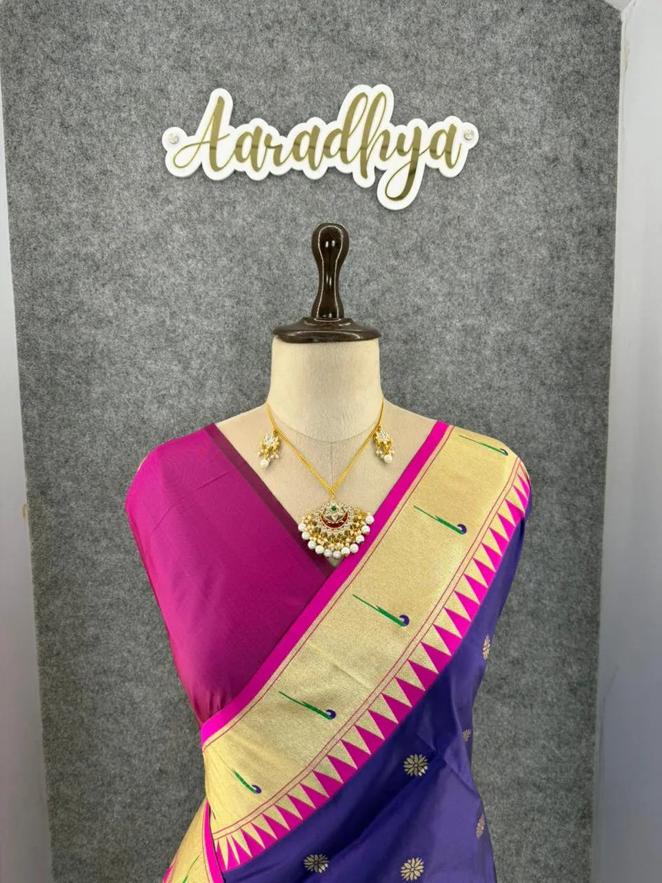 Authentic Paithani Sarees – Marathi Parampara