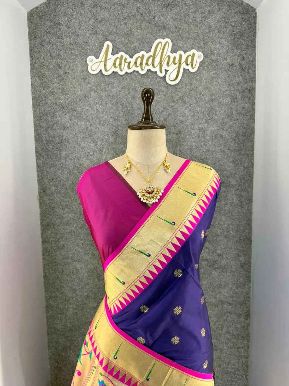 Authentic Paithani Sarees – Marathi Parampara