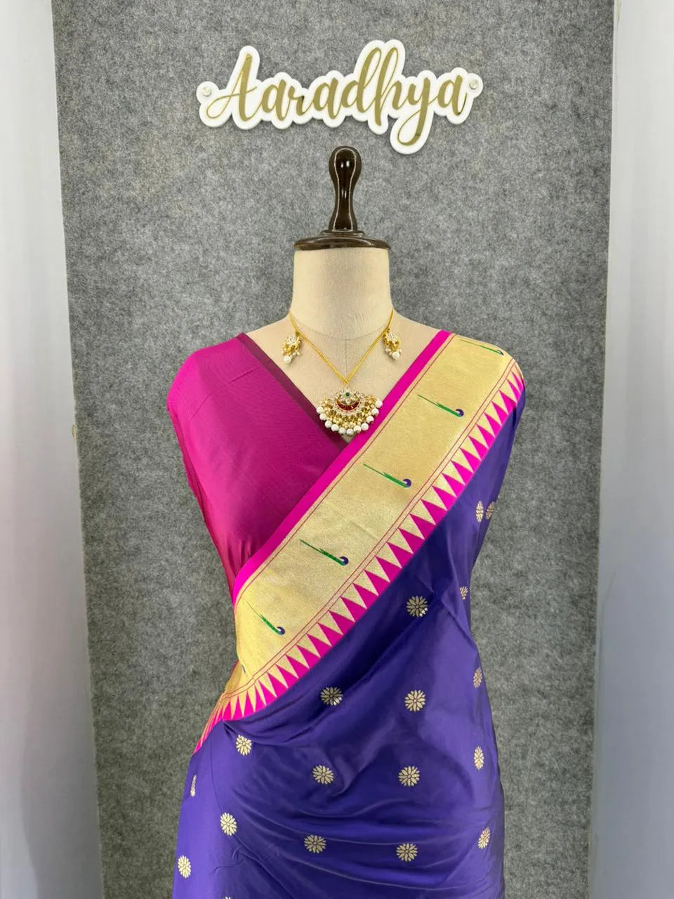 Authentic Paithani Sarees – Marathi Parampara