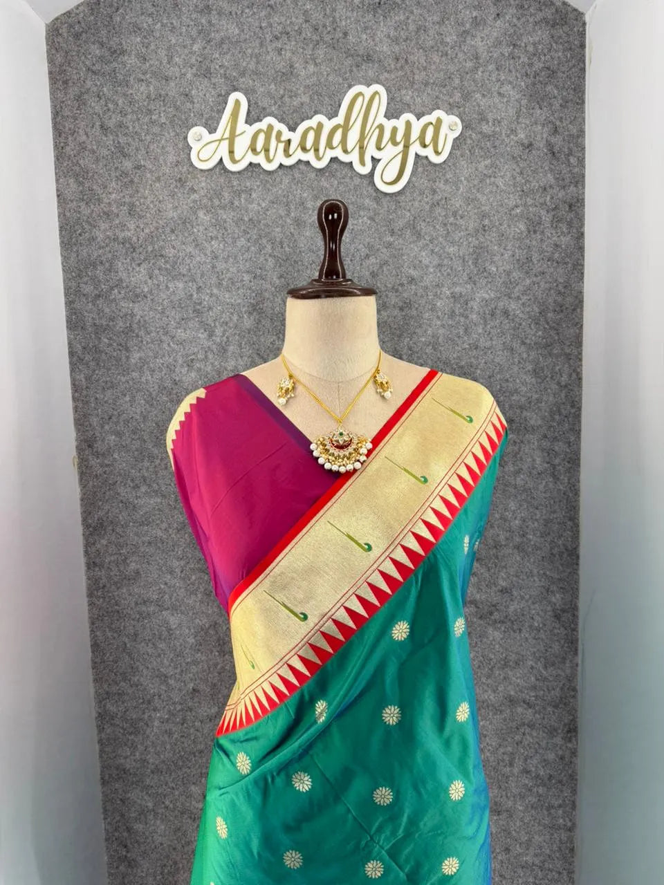 Authentic Paithani Sarees – Marathi Parampara