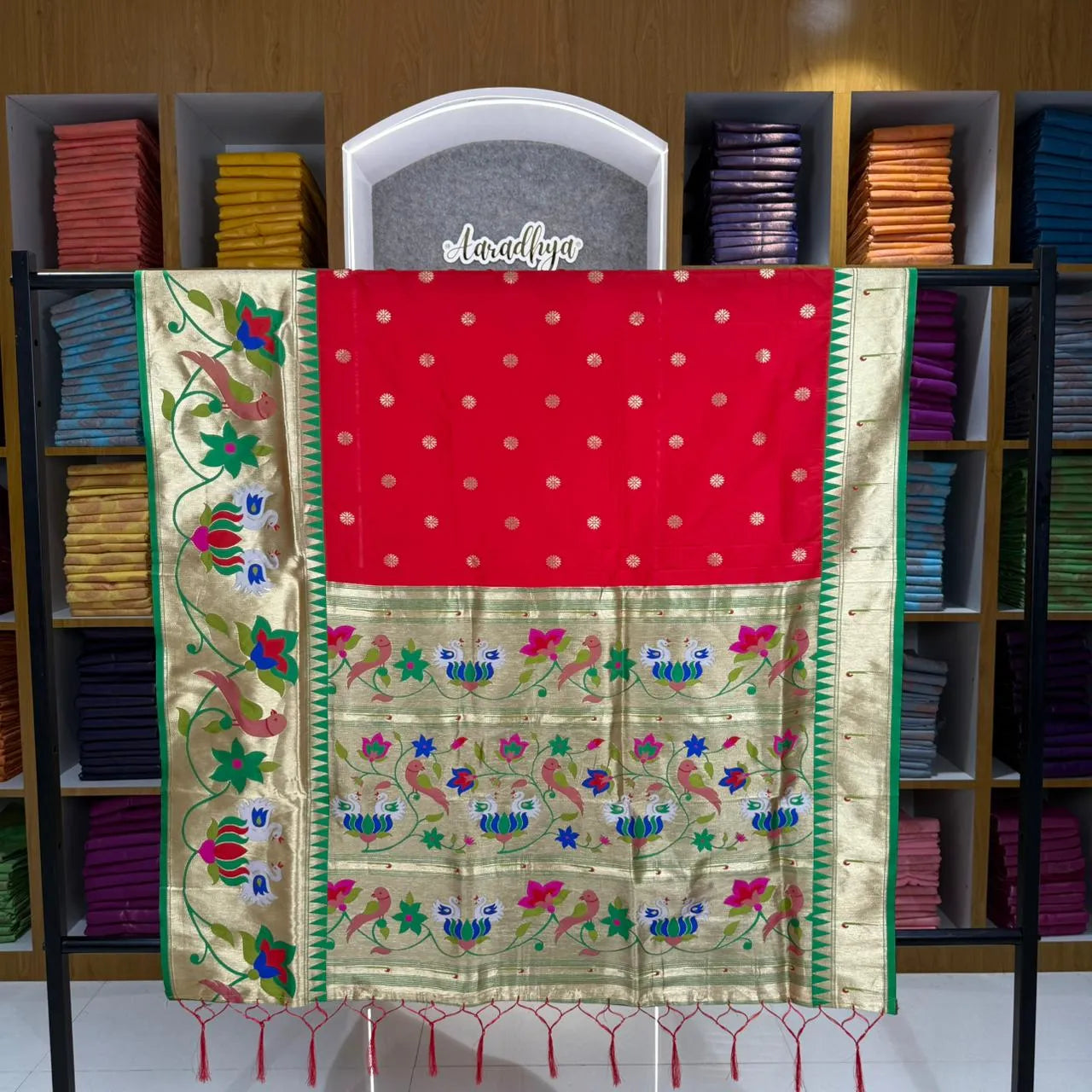 Authentic Paithani Sarees – Marathi Parampara