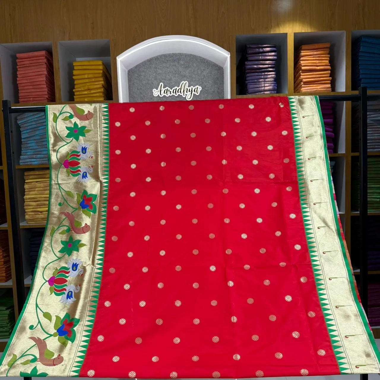 Authentic Paithani Sarees – Marathi Parampara