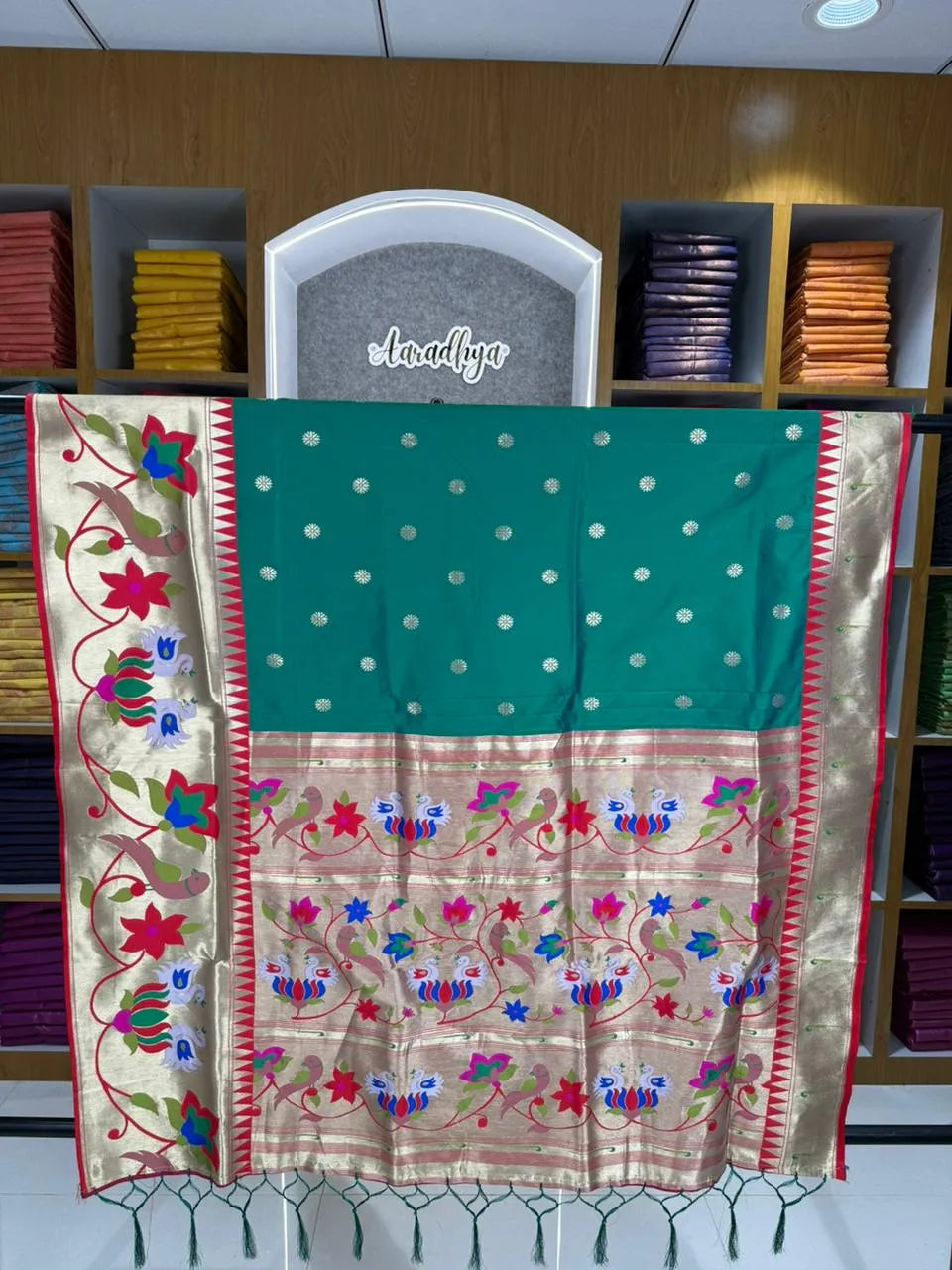 Authentic Paithani Sarees – Marathi Parampara