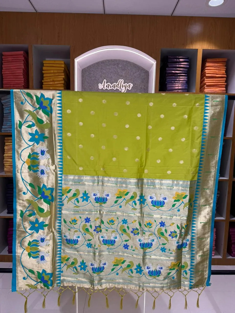 Authentic Paithani Sarees – Marathi Parampara